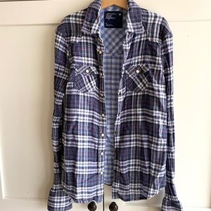 A&E plaid shirt